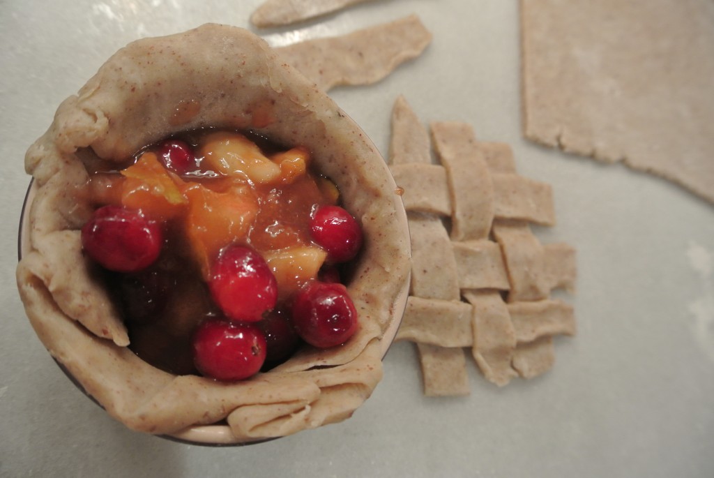 pie crust and filling