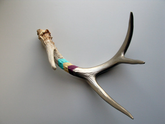 painted antler