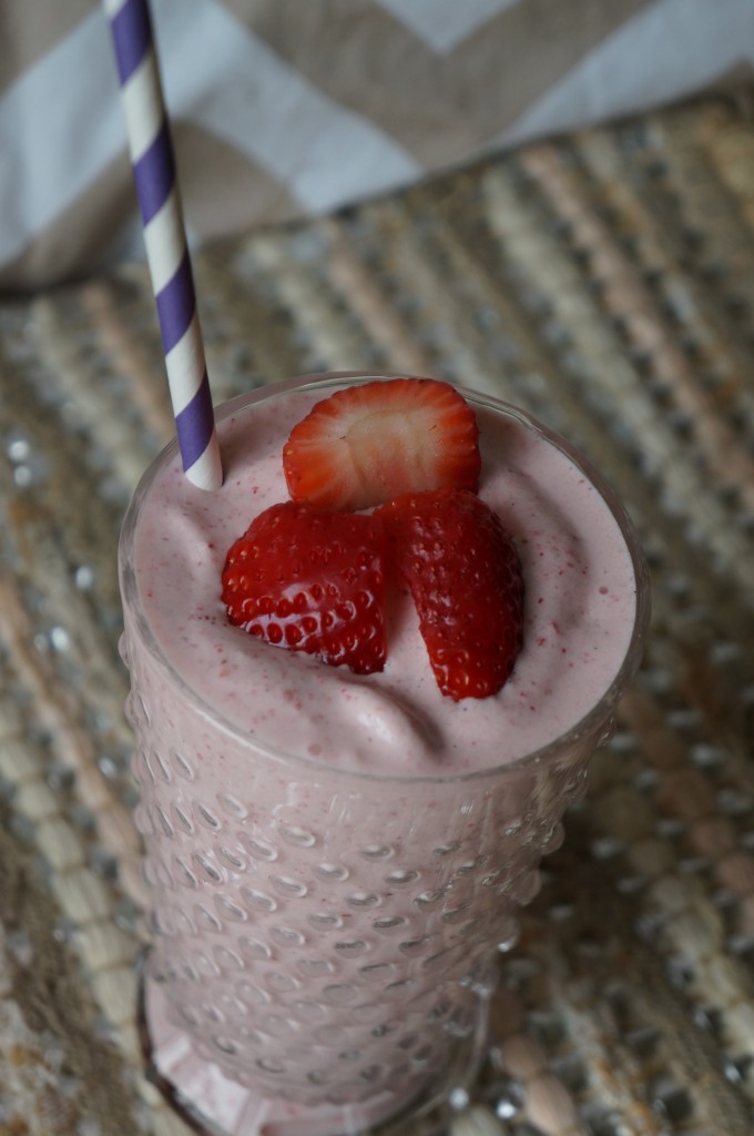 strawberry milkshake