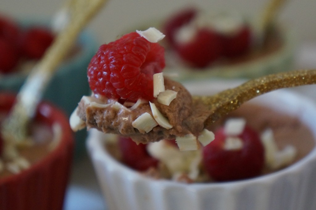 raspberry chocolate mousse