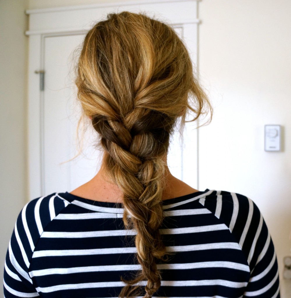 thick french braid