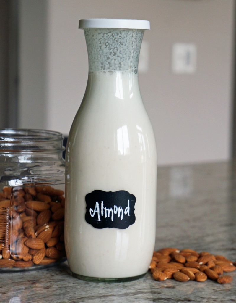 how to make your own almond milk