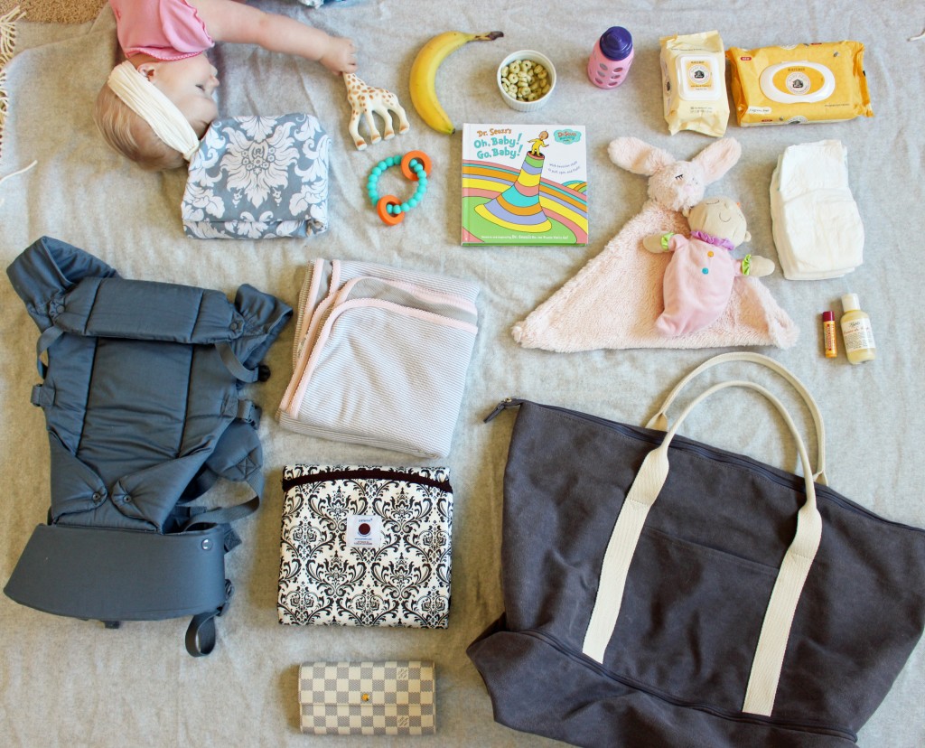 carry on essentials with a baby