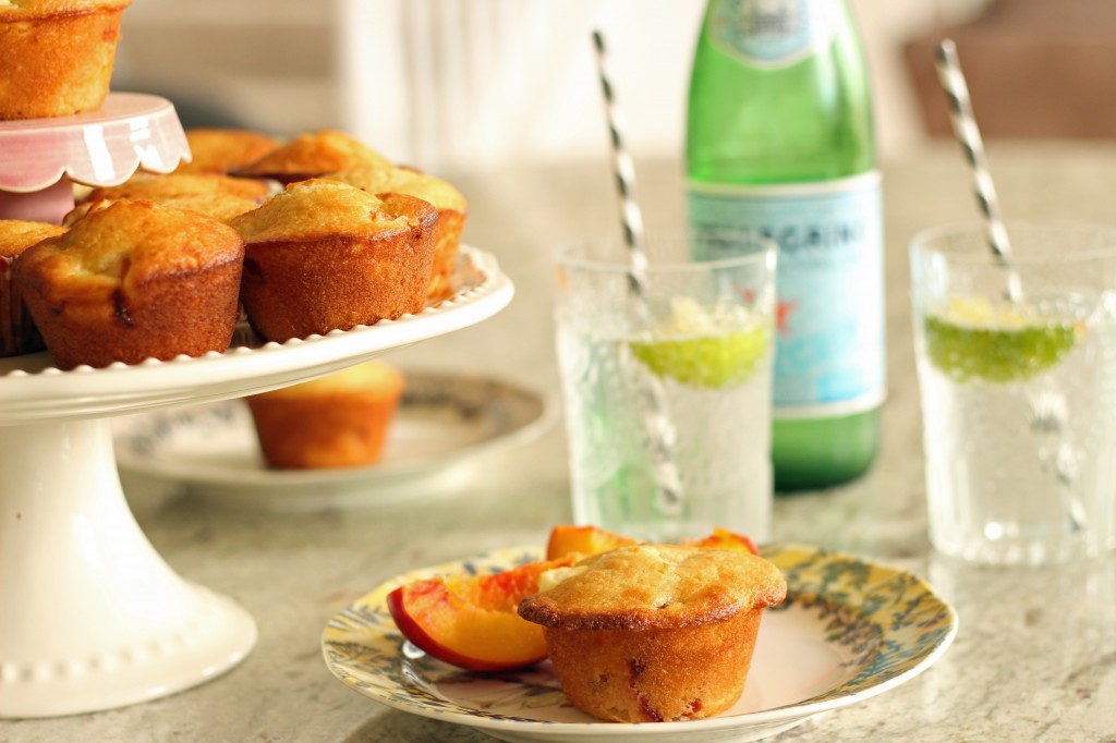 nectarine muffins