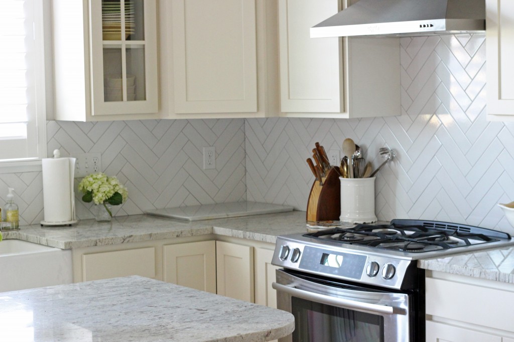 white and gray kitchen