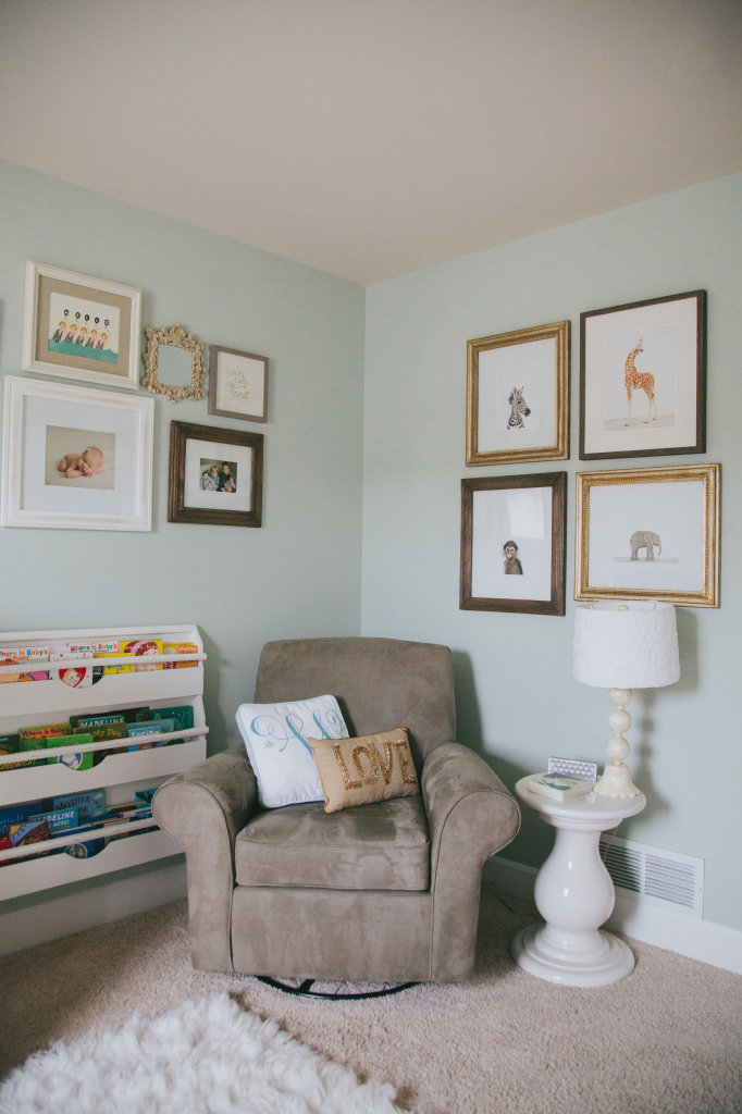 cozy nursery corner