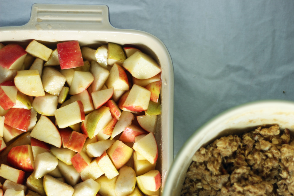 apple pear cobbler