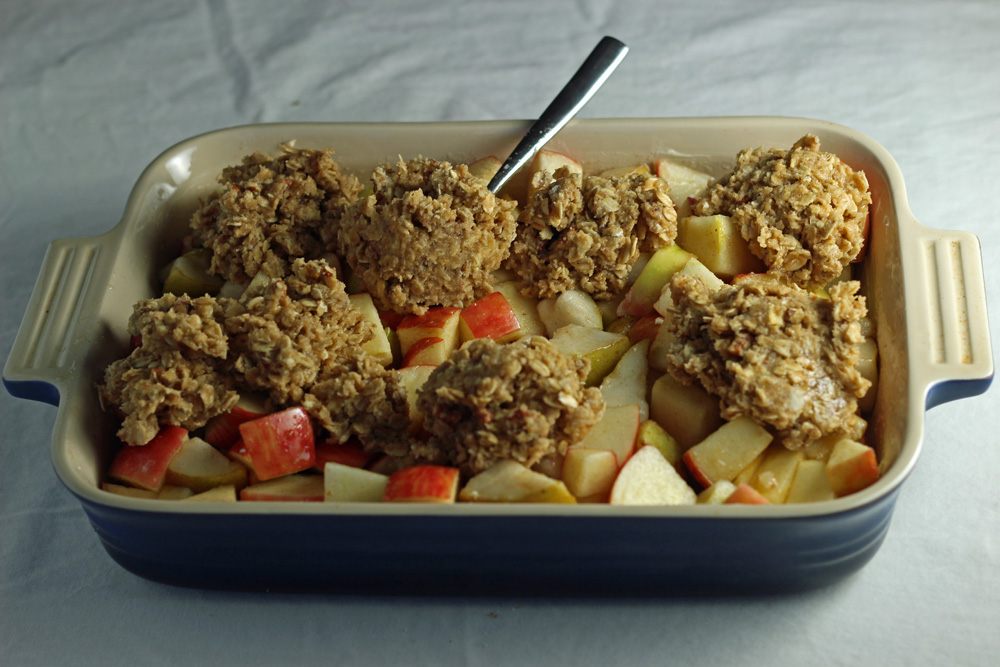 apple pear cobbler