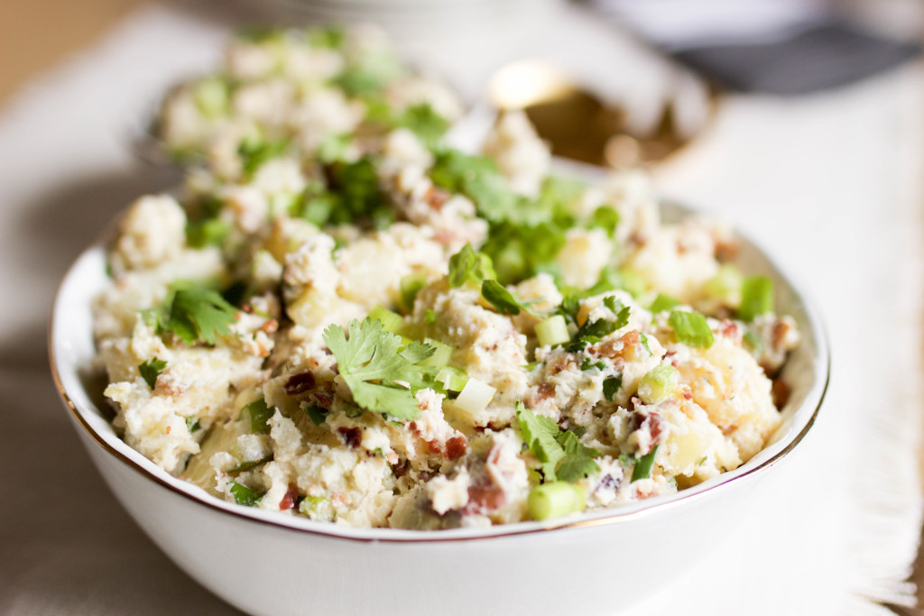 potato salad with bacon