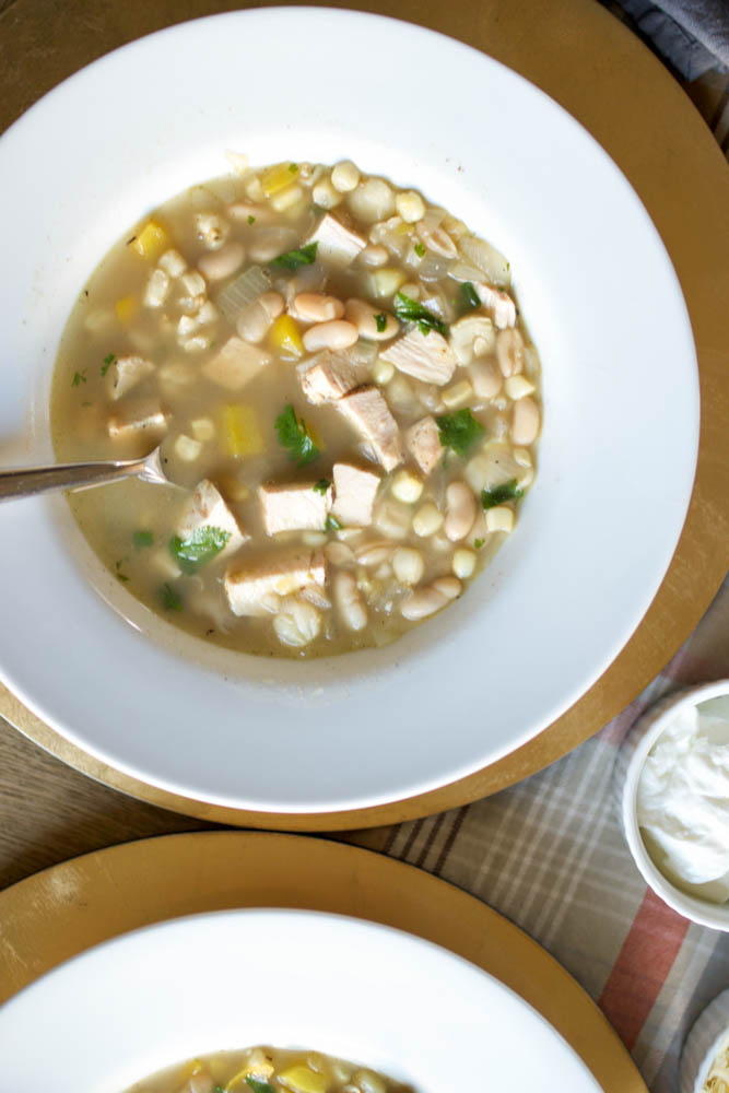 white chicken chili