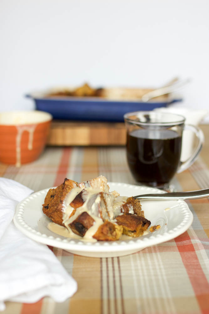 baked pumpkin french toast