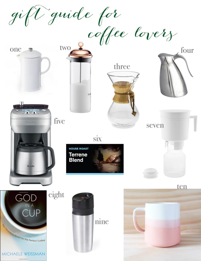 gifts for coffee lovers