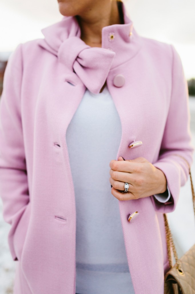 kate spade bow coat _38