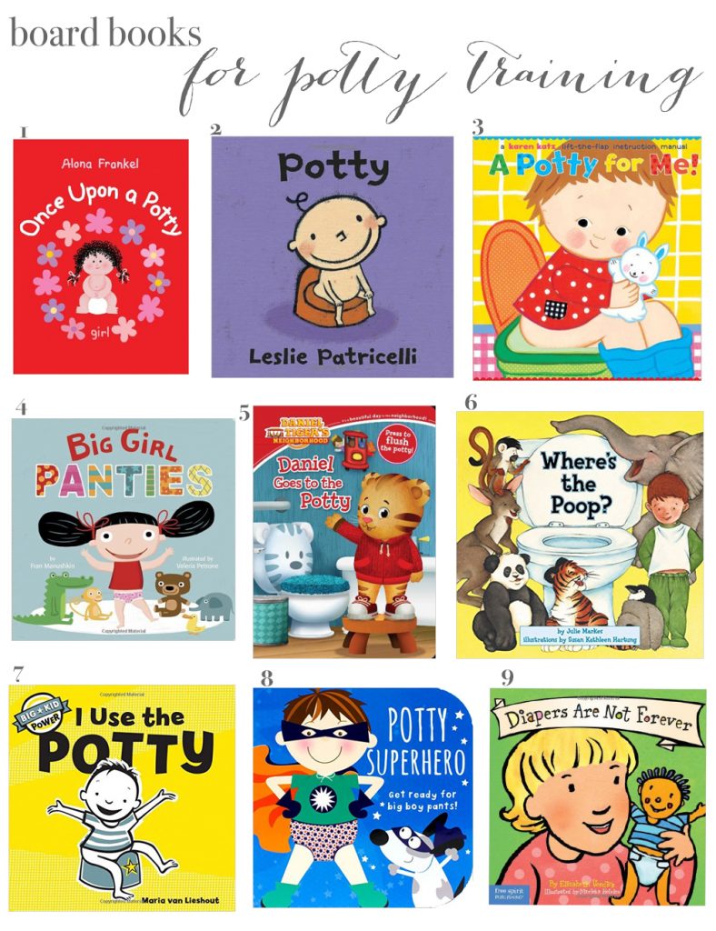 board books potty training