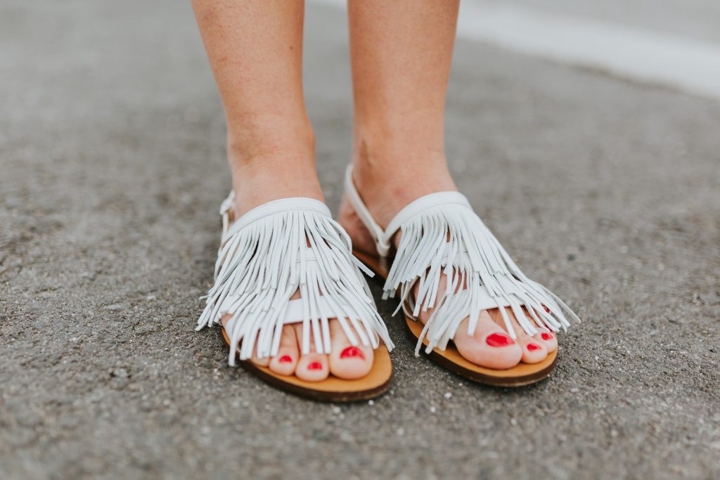 jcrew fringe sandals