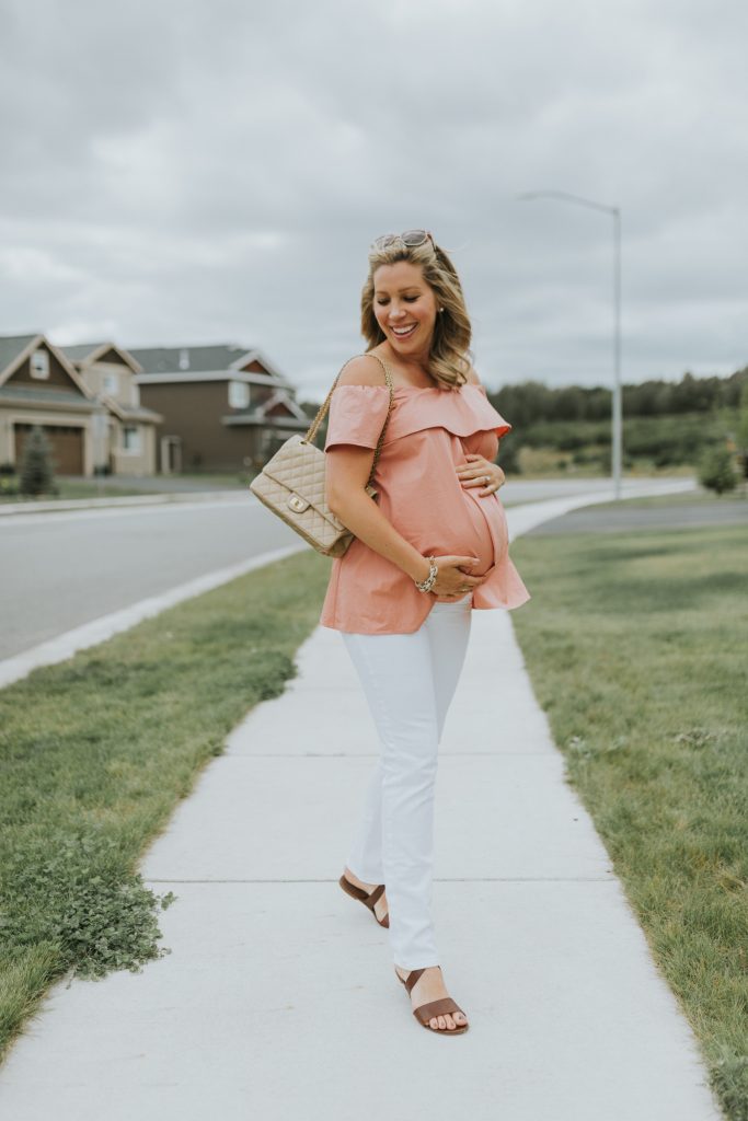 summer maternity outfit