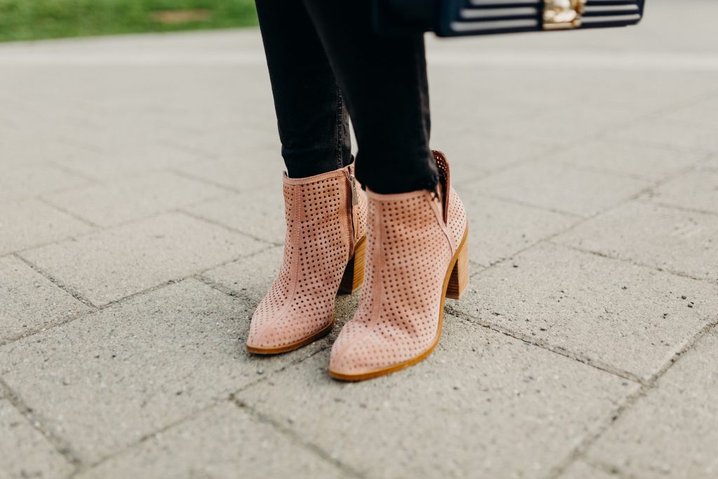 pink booties