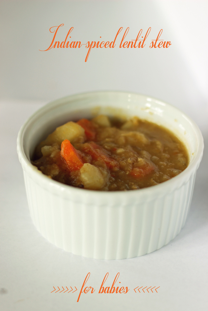 indian-spiced lentil stew recipe for babies