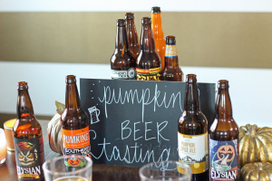 pumpkin beer tasting