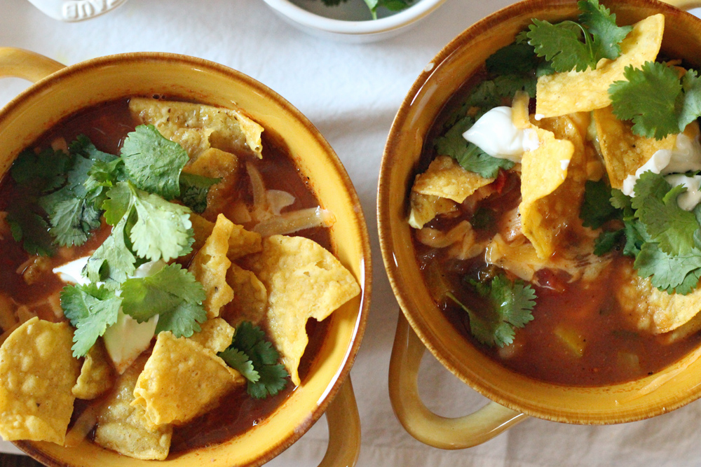 chicken tortilla soup recipe