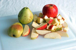 apple pear cobbler