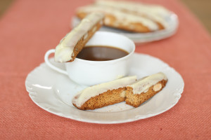 lemon almond biscotti