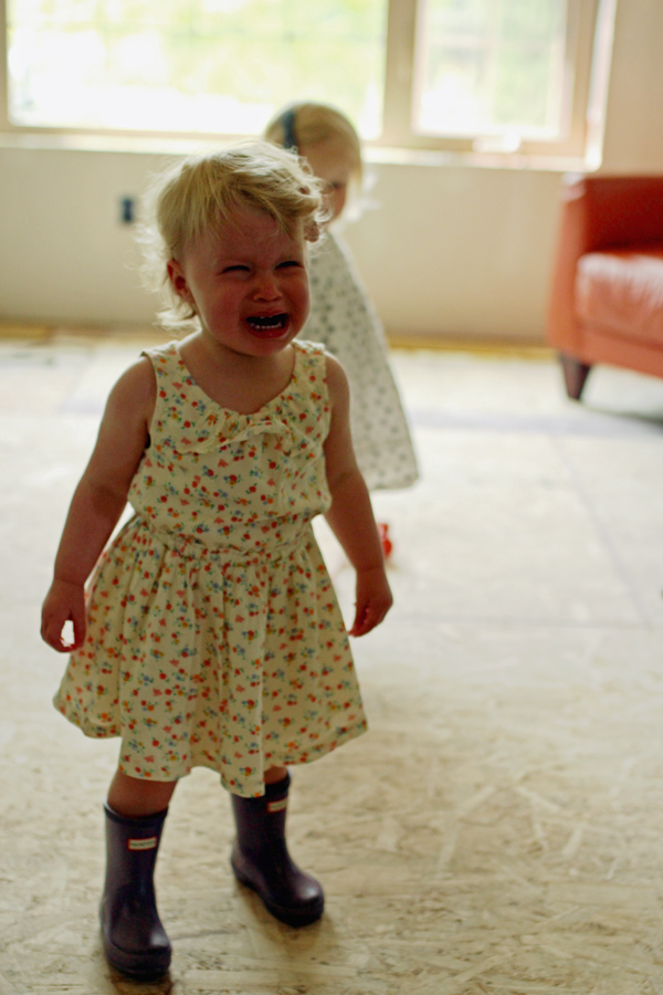 toddler tantrum