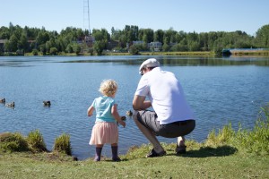 daddy and daughter