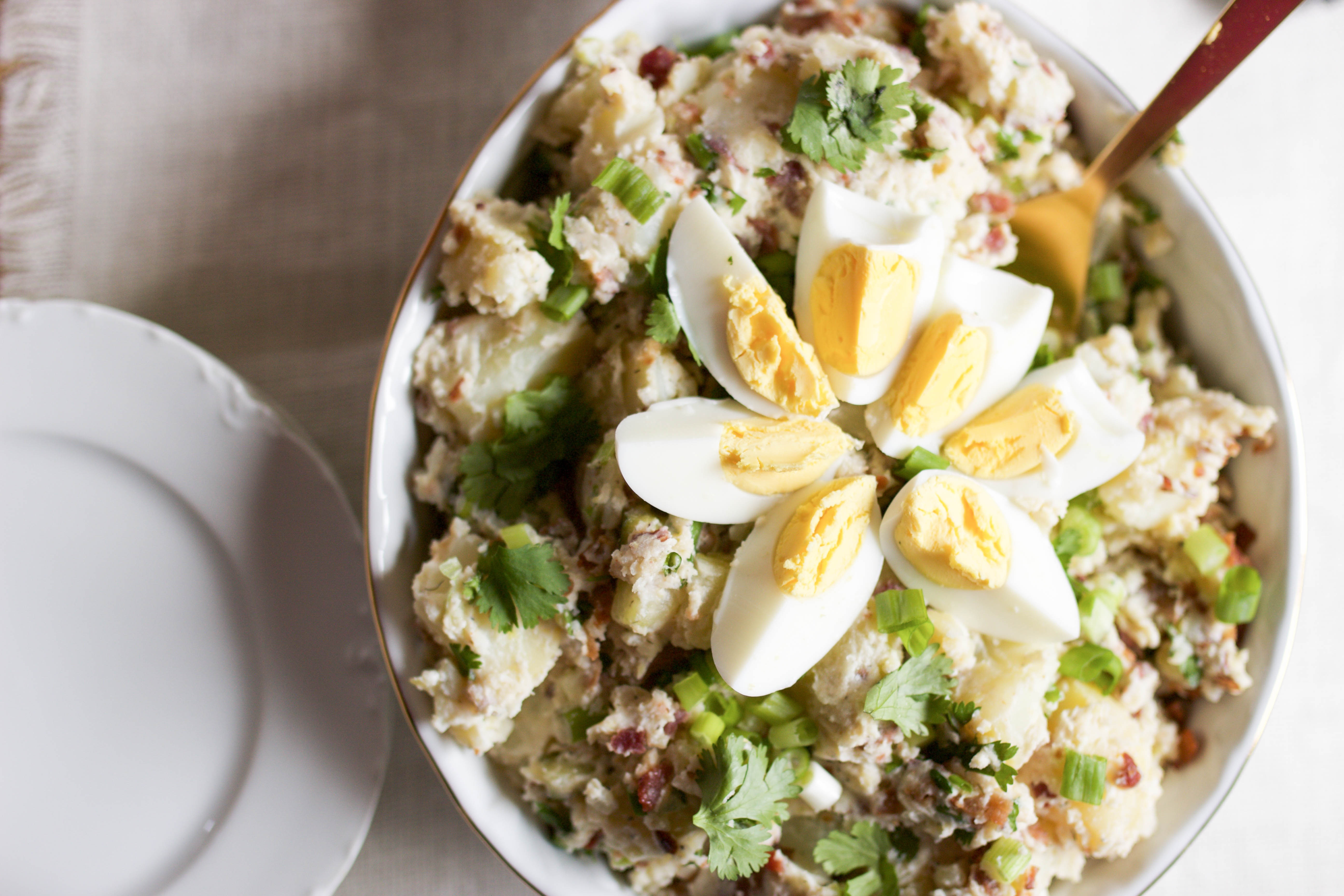 potato salad with bacon