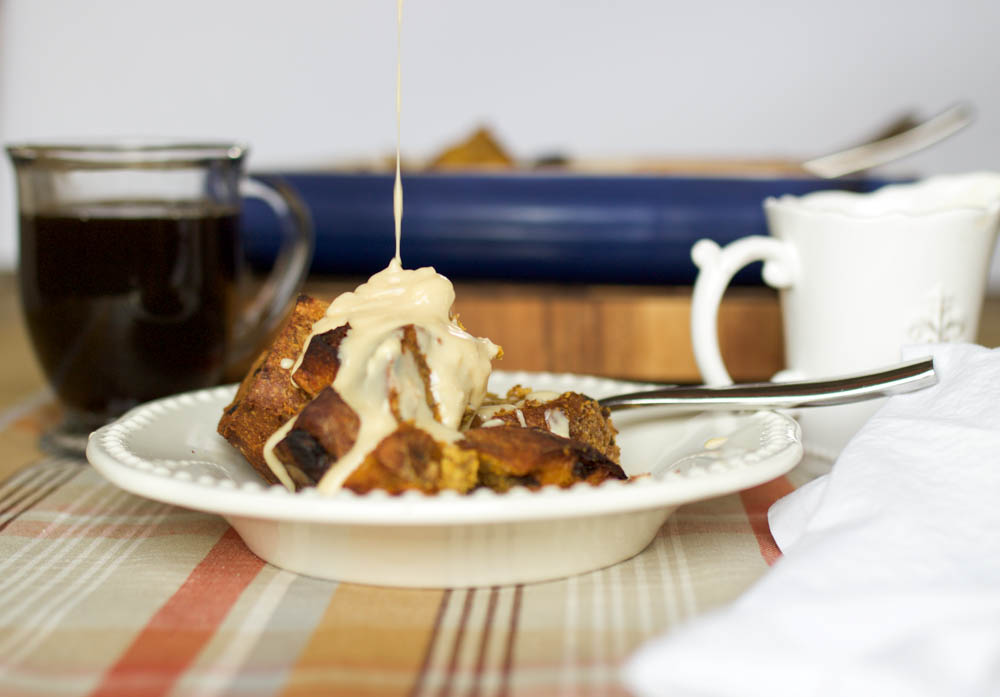 baked pumpkin french toast